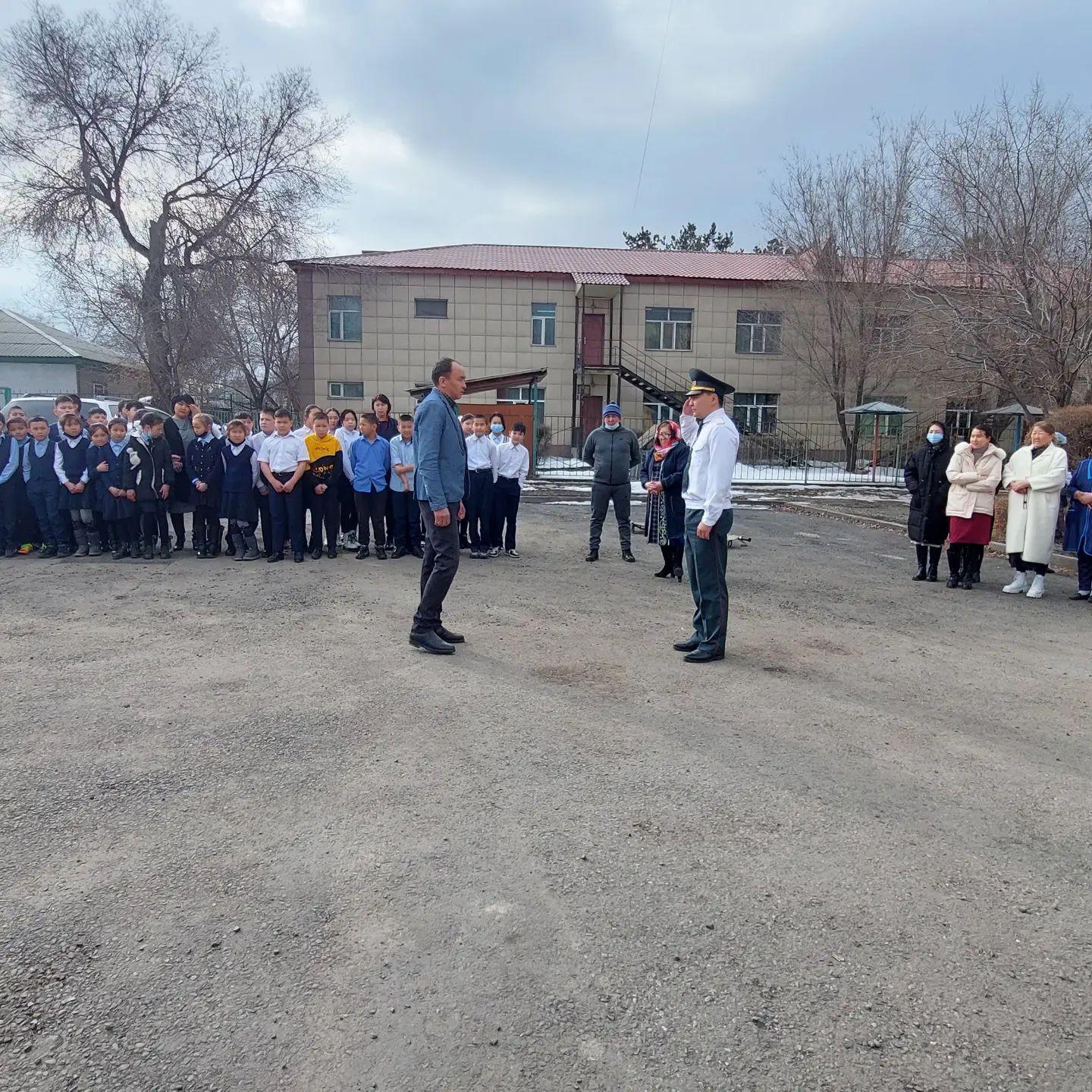 Азаматтық қорғаныс күніне орай өткізілген іс-шара.